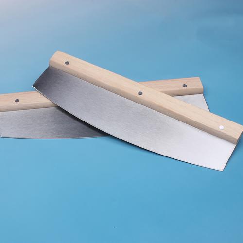 阳江工厂现货特惠420不锈钢披萨刀拉丝切面刀面团刀面粉刮板